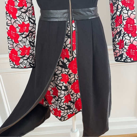 Vintage Sweetheart dress w Rose embroidered sleeves - Picture 4 of 12